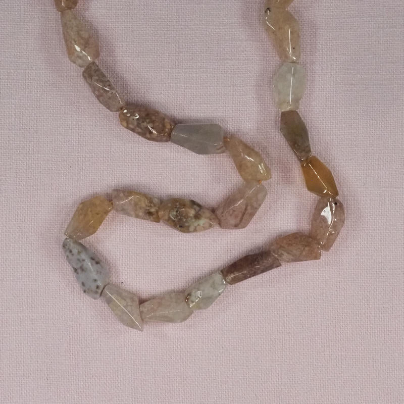 12 mm to 20 mm irregular agate beads