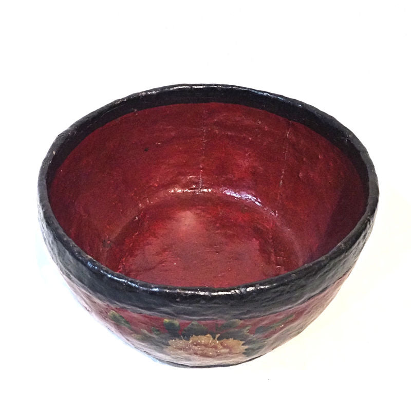 Large Chinese lacquer bowl