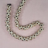 10 mm irregular round bone beads