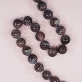 24 mm round Botswana agate beads