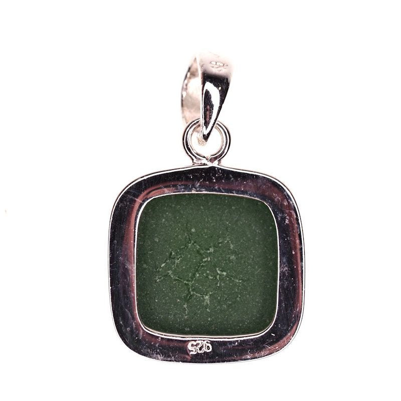 Vintage square intaglio pendant