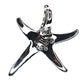 Sterling silver starfish pendant