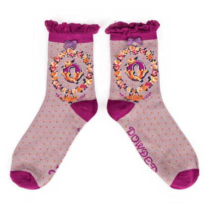 Alphabet socks - Q to T