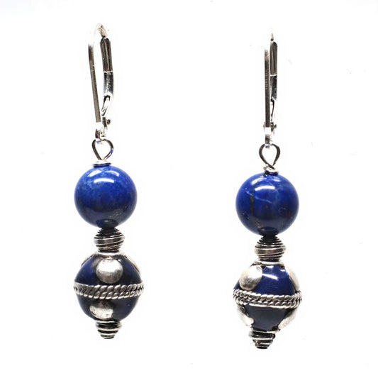 Lapis earrings