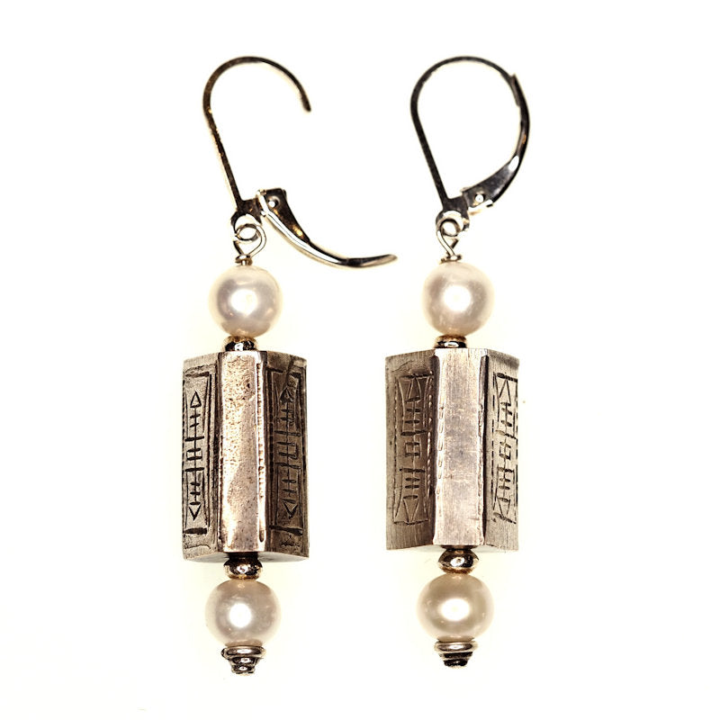 Chinese Blessing earrings