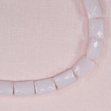 14 mm by 10 mm faceted glass rectangle beads