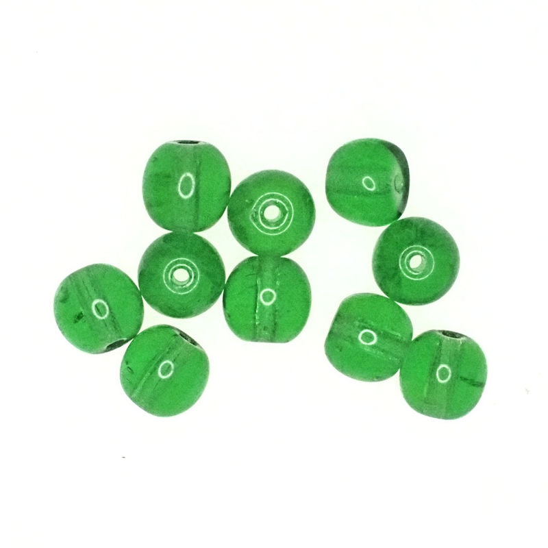 5 mm round Czech glass beads