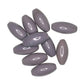 17 mm lilac oval beads