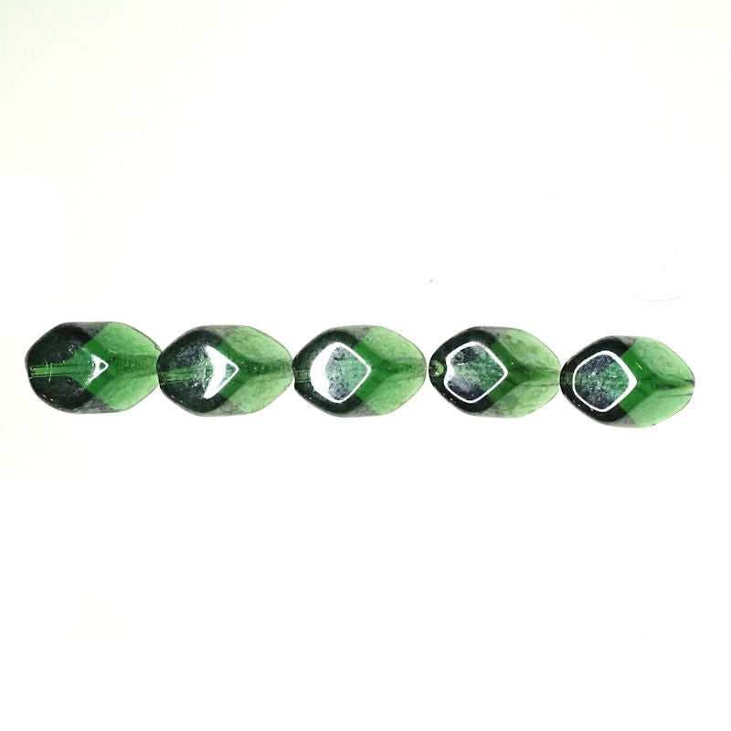 17 mm by 11 mm German glass beads