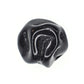 8 mm black pinch beads