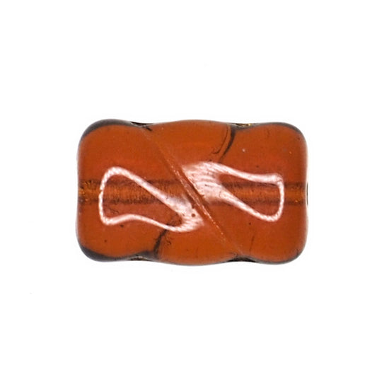 13 mm flat amber rectangle