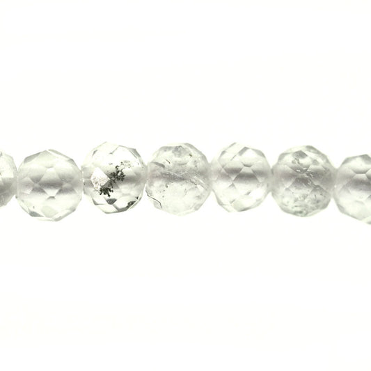 2 mm micro-faceted crystal beads