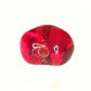 6 mm red heart beads