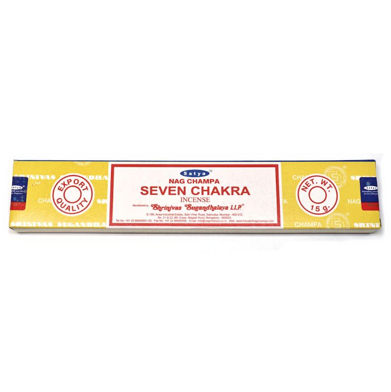 Satya Seven Chakra incense