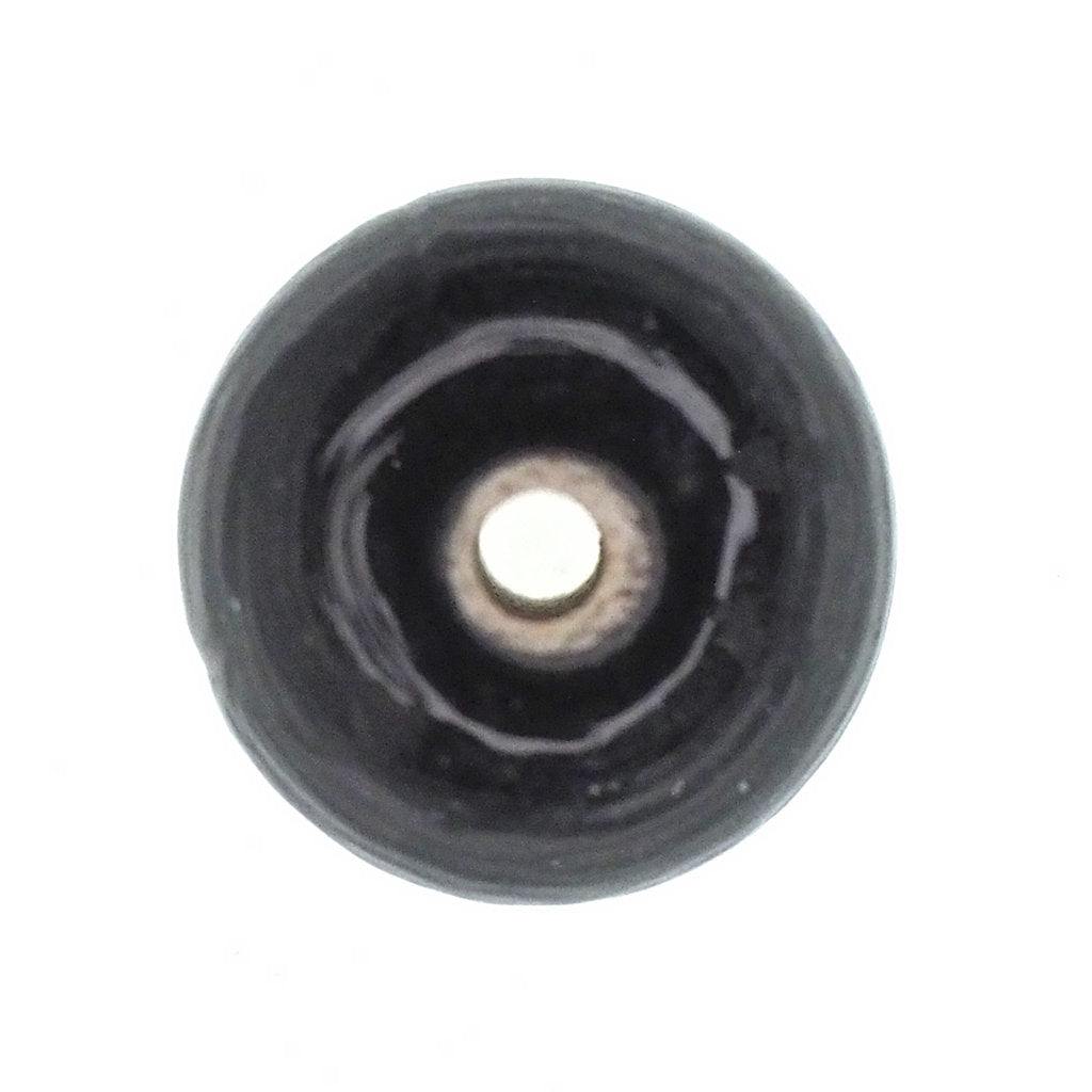 Round black bead