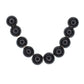 Round black bead