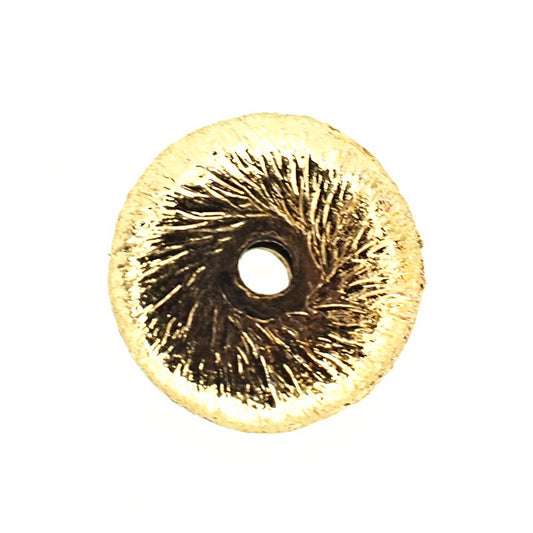 8 mm gold-plate rondelles