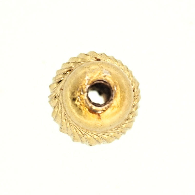 Gold-plate grain of rice beads