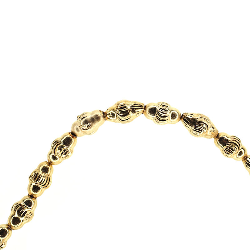 Gold-plate grain of rice beads