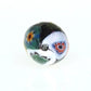 13 by 8 mm Ercole Moretti millefiori beads