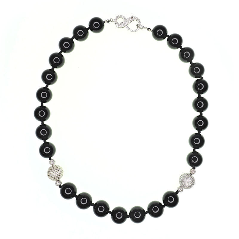 Majestic black onyx necklace