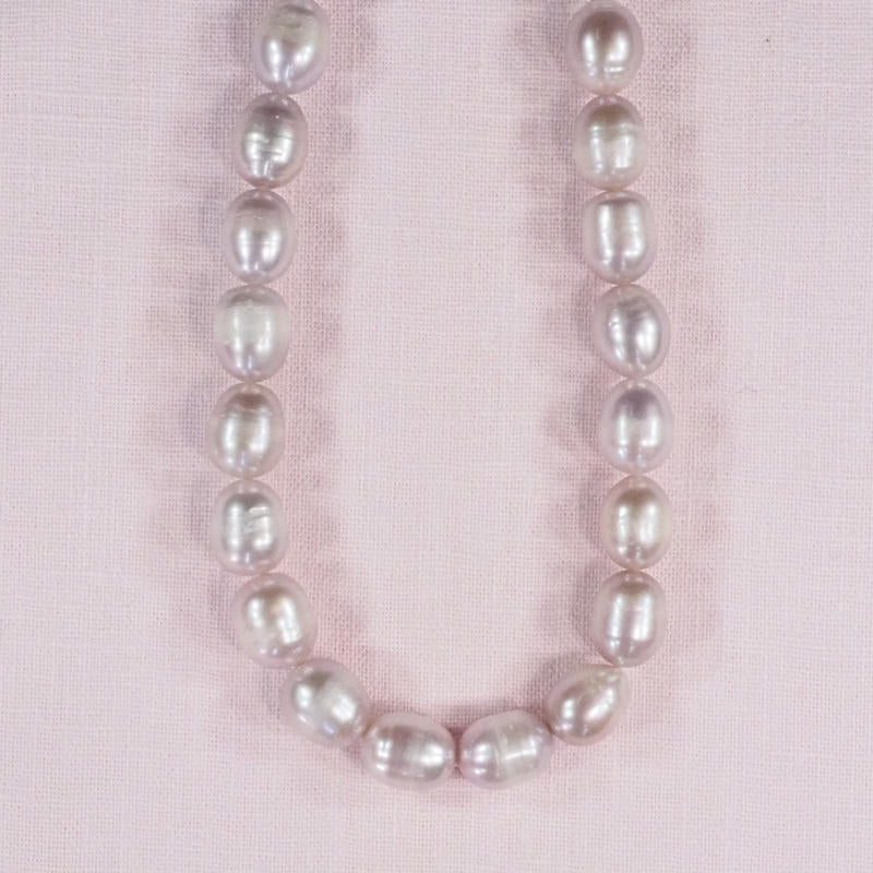 12 mm light pink irregular pearls