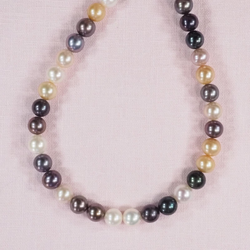 6 mm round &#34;Indian corn&#34; pearls