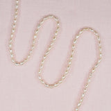 5 mm by 3 mm light ivory rice pearl