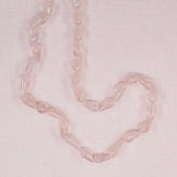 8 mm to 12 mm rose quartz teardrop beads