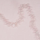 6 mm rose quartz diamond beads