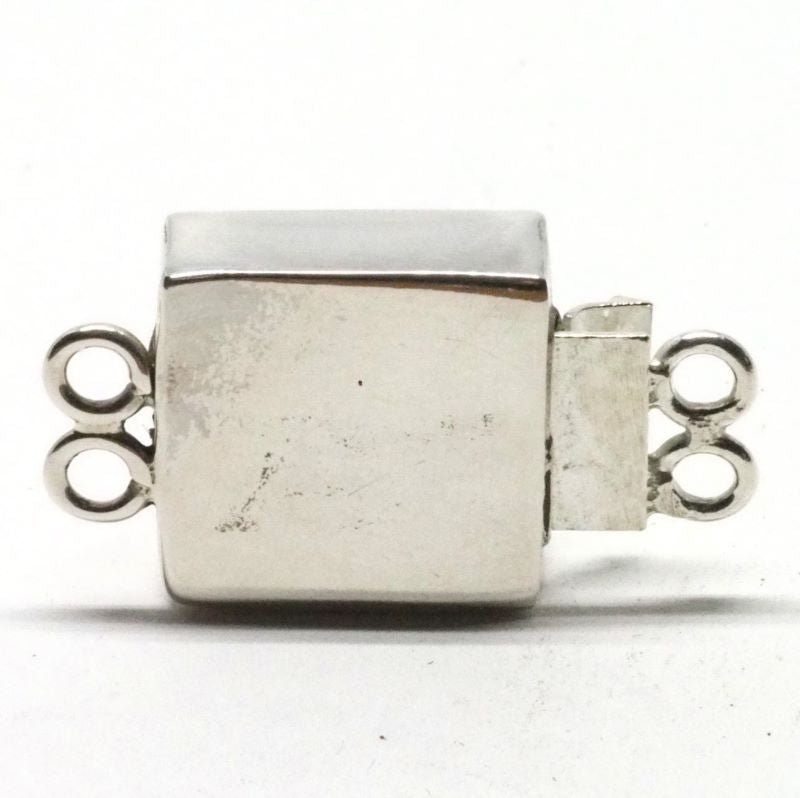 Square carnelian clasp