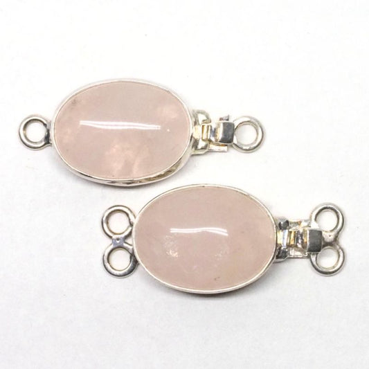 Rose quartz box clasp