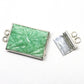 Rectangular moss clasp