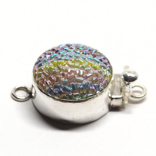 Round rainbow clasp