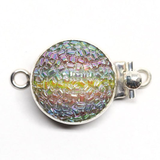 Round rainbow clasp