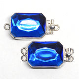 Blue sapphire clasp