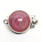 Pink swirl box clasp