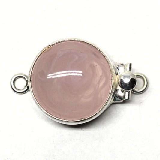 Pink swirl clasp