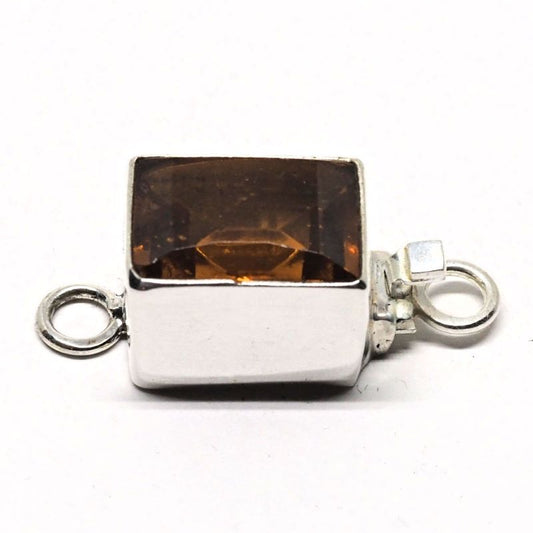 Faux amber clasp