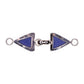 Lapis blue hook clasp