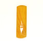 Vintage five-hole yellow batons