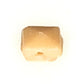 Vintage miniscule tan square beads