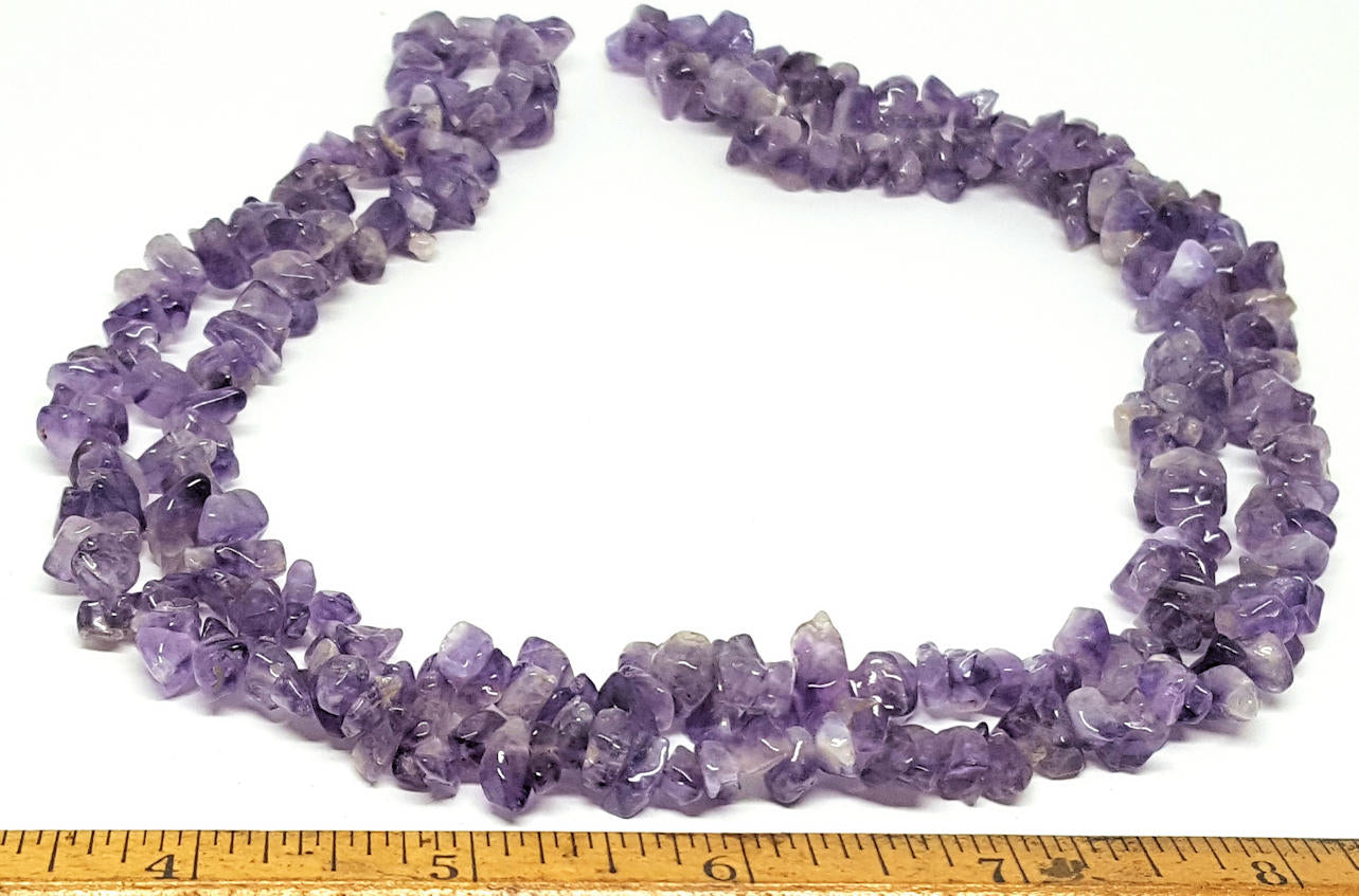 Amethyst stone chips