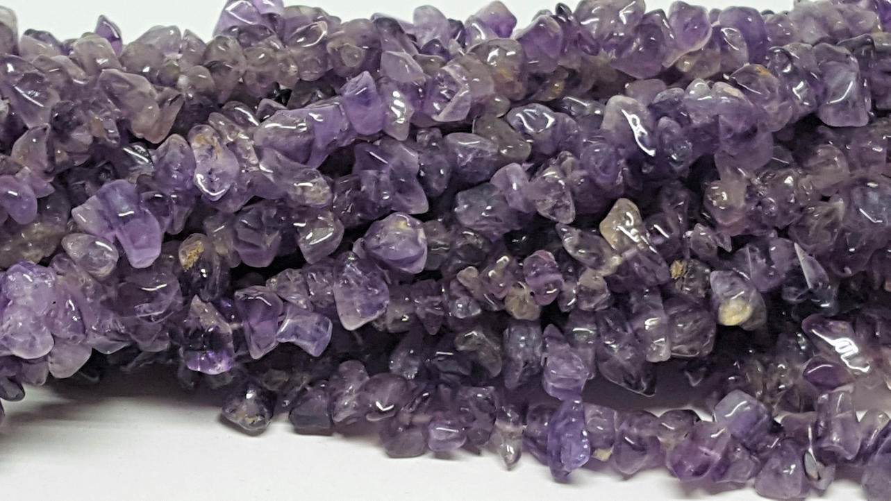 Amethyst stone chips