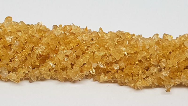 Citrine stone chips