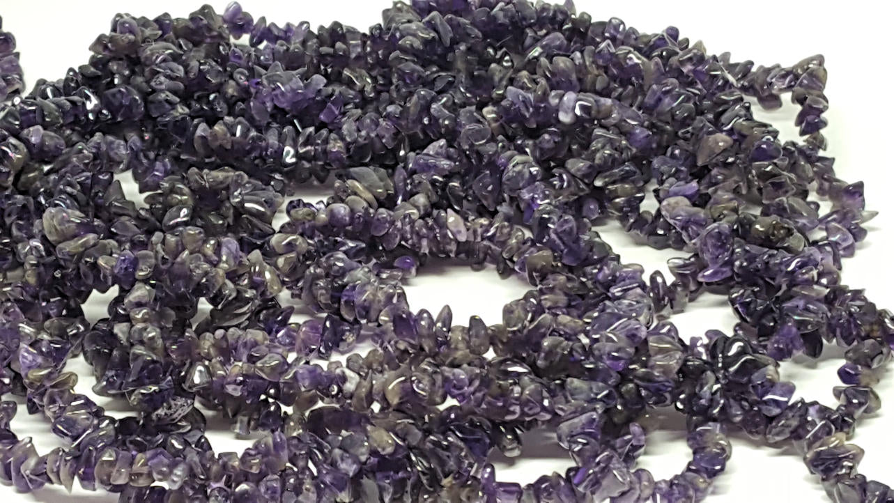 Amethyst stone chips