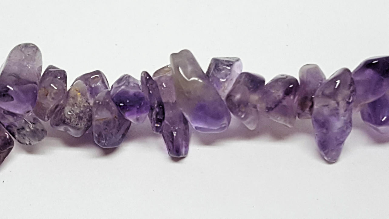 Amethyst stone chips