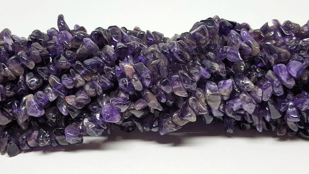 Amethyst stone chips