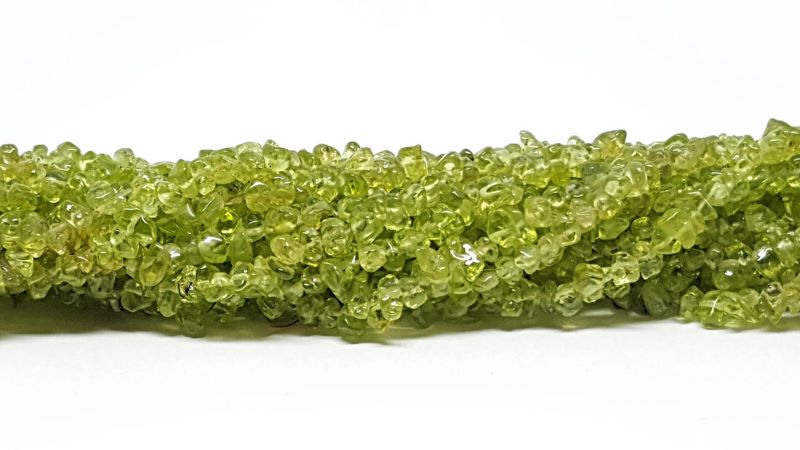 Peridot stone chips