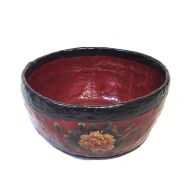 Large Chinese lacquer bowl